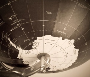 Antartica On Old Globe